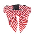 thumbnail image 1 of Collar para perro ADOGGYGO Christmas Red White Medium Algodón, 1 of 5