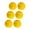 Yellow 6pcs, variant on funtasica Indoor Pickleball Balls Golf Hollow Ball 26 Holes Pickle Balls for Sanctioned Tournament Play Pickleball Accessories Training Yellow 6pcs