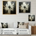 thumbnail image 4 of Designart "Monochrome Faith: Simplified Religious Cross III" Christianity Floater Framed Wall Art Living Room, 4 of 5