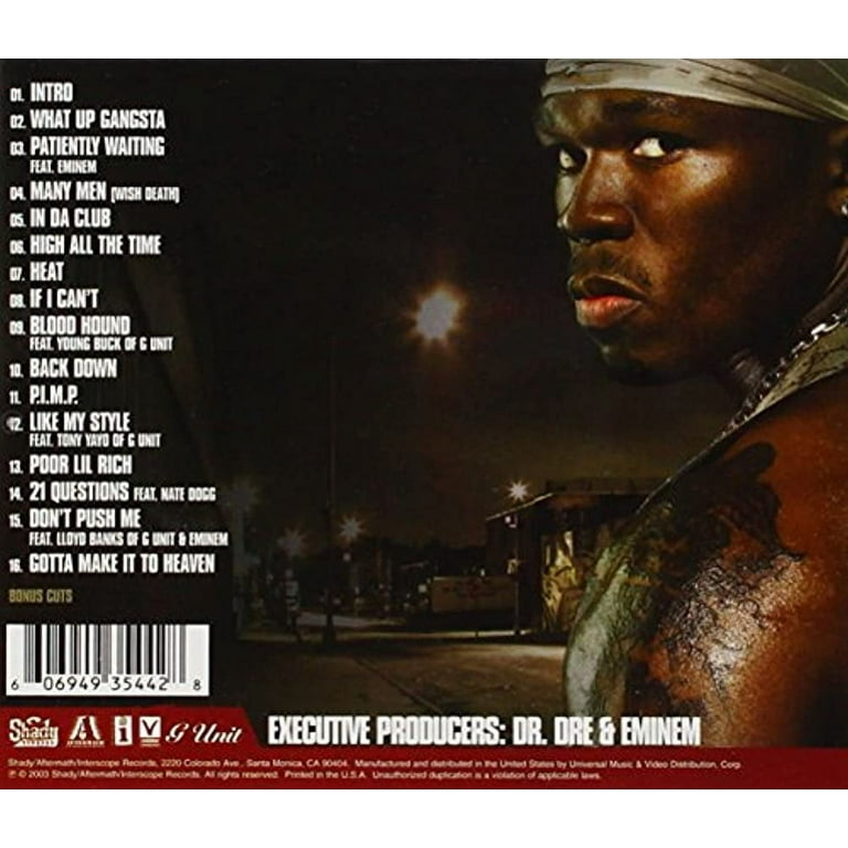 洋楽 50 Cent Get Rich Or Die Tryin'. 2LP. US Get Rich Or Die Tryin' [2LP] Vinyl by 50 Cent | Vinyl