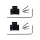 thumbnail image 2 of 2 piezas de soporte de enlace superior de armadura de eje trasero de metal para Axial SCX24 C10 JLU 1/24 RC Crawler Car Upgrade Par Black, 2 of 5
