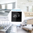 thumbnail image 1 of Thermostat Smart Thermostat Digital Temperature Controller Weekly Circulation Programmable Electric Underfloor Heating with Large LCD Screen for Home School Office Hotel 16A Not, 1 of 7