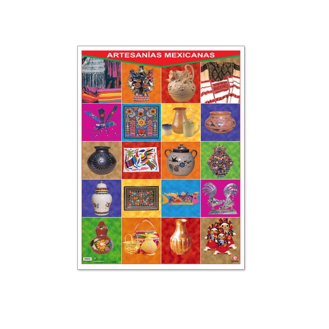 Póster Artesanias Mexicanas Educatodo B-1401-I