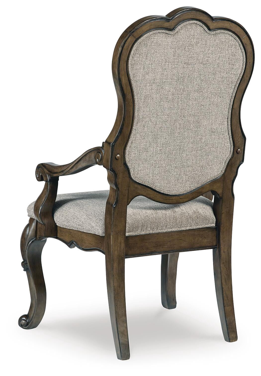 Signature Design by Ashley Maylee Dining Arm Chair, Set of 2, Dark Brown