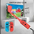 thumbnail image 2 of Golf Clubs Compatible with Nintendo Switch Sports Accessories,Joy Con Controller Grip Sports Game Accessories for Mario Golf Super Rush,2 Pack(Controllers are for display use only), 2 of 15