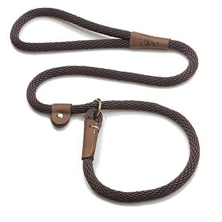 UPC: 0793721028209 | Mendota Products Slip Lead  1/2  X 6   Dark Brown  Dogs