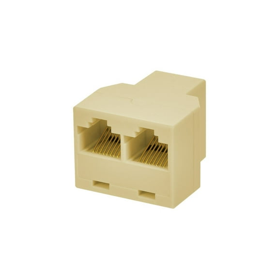 Monoprice RJ45 8P8C 1x Female to 2x Female T-Adapter