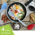 thumbnail image 6 of AOWOO 4-Piece Heat Resistant Silicone Mixing Spoon Set - Non Stick Kitchen Utensils with Ergonomic Design, BPA-Free for Mixing, Baking, Serving & Stirring, Dishwasher Safe & Perfect Gift for Cooks, 6 of 7