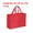 Red, variant on Unique Bargains 25x35cm Non-Woven Horizontal Style Reusable Gift Bag, Red 10 Pack