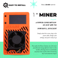 thumbnail image 4 of Minero en Solitario Bitax Gamma 601 de 1200 GH/S BTC, 18-22 W, Chip ASIC BM1370 de Código Abierto, de Antminer S21 Pro Miner, Enchufe Estadounidense., 4 of 5