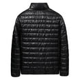 thumbnail image 3 of Men's Full Zip Winter Puffer Jackets - Lightweight Windbreaker Quilted Insulated Puffy Down Coats, 3 of 3
