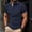 (Solid)Navy, variant on YODETEY Men’s Classic Performance Polos with Pocket, Collar Casual Shirts,Big and Tall Wine,Size S-3XL