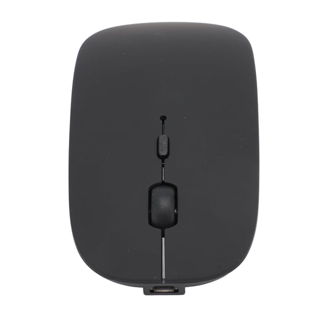 Souris Sans Fil, Souris Optique Compacte à Réglage 3 DPI avec Récepteur USB, Souris d'Ordinateur Sans Fil Rechargeable pour Ordinateur Portable Ordinateur de Bureau PC