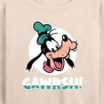 thumbnail image 3 of Mickey & Friends - Goofy Gawrsh - Women's Lightweight French Terry Long Sleeve Shirt, 3 of 5
