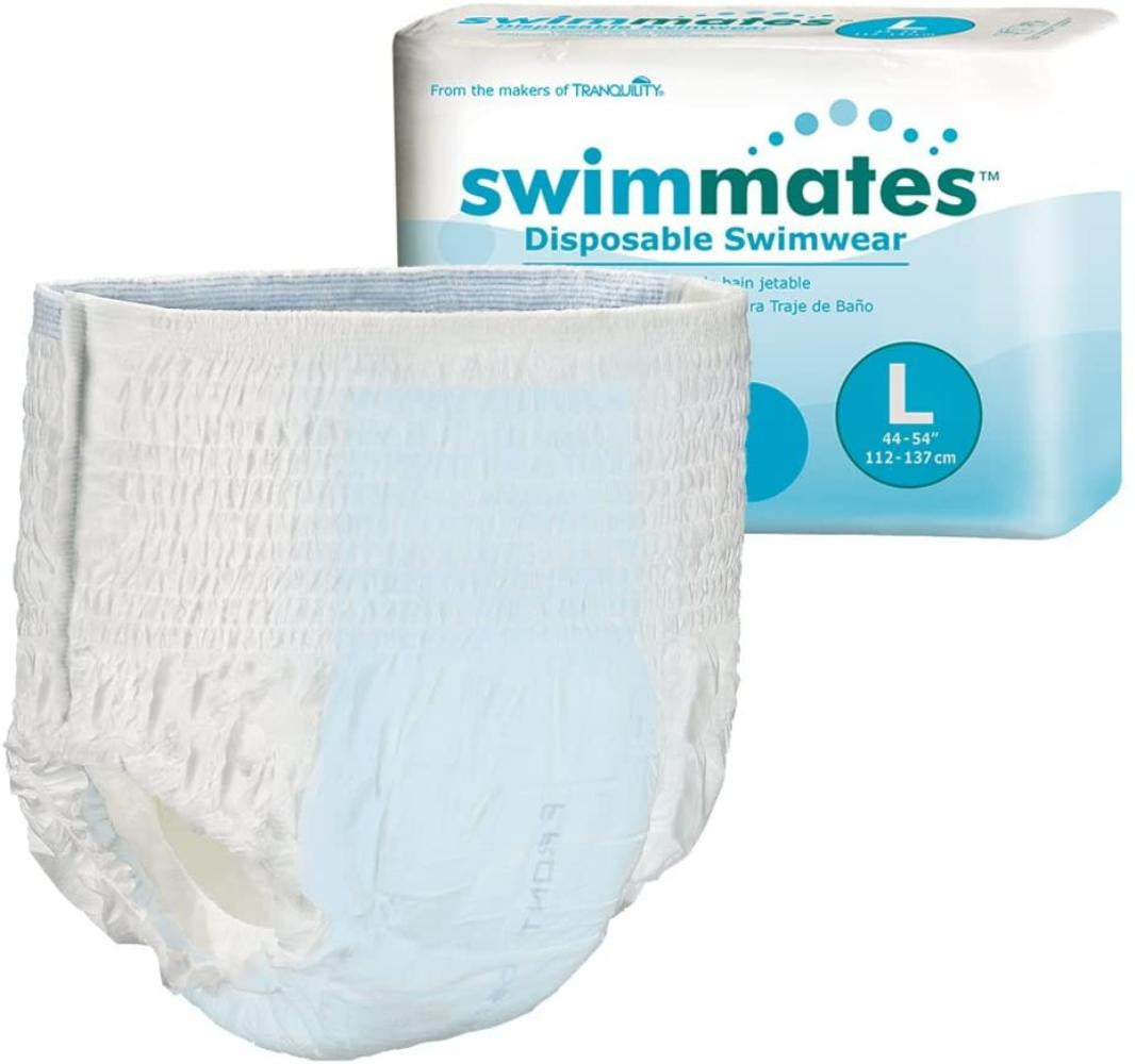 Swimmates Disposable Swim Diapers, Large, Case/72 (4/18s), Swimmates By Brand swimmates