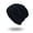 Black, variant on Men's Winter Wool Knit Beanie Hat Thick Soft Warm Ski Outdoor Cap