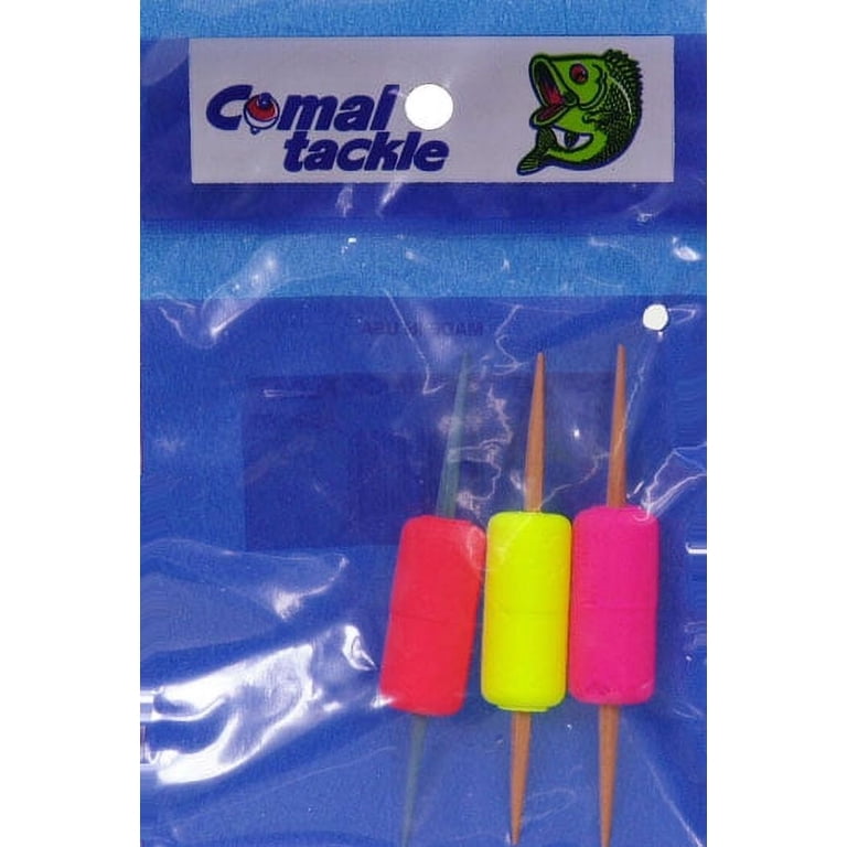 Comal 3pk Peanut Toothpick Float Red 1 Inch Fishing Bobber Fly