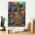 thumbnail image 5 of Epic Graffiti 'Bed Cats' by Dean Russo, Canvas Wall Art, 18"x26", 5 of 8
