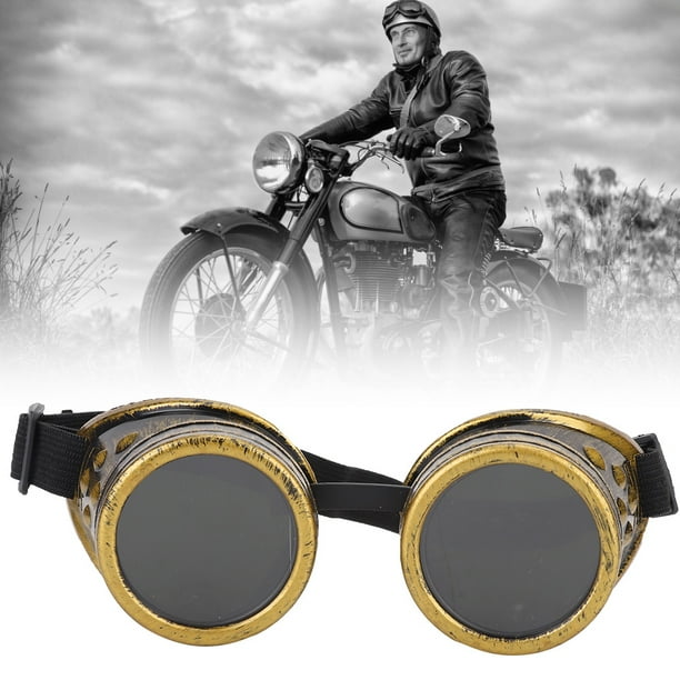 Gafas Steampunk, ABS Estilo Vintage Gafas Steampunk Gafas
