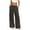 Downwear: Dark Gray, variant on Vivianyo HD Women's Summer Casual Straight Leg Trousers, Womens Pleated High Waist Pants with Side Pockets Vocation Wear, Women's Light Blue, Sizes S-2XL