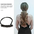 thumbnail image 4 of 1 pieza de tocado elegante para hacer moños en forma de dona, joyería sencilla para el cabello, tocado femenino, 4 of 6