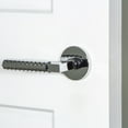 thumbnail image 6 of Viaggio Clocon-Reb_Sd_Rh Circolo Right Handed Solid Brass Non-Turning One-Sided Dummy Door, 6 of 7