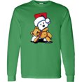 thumbnail image 3 of Inktastic Teddybear Santa Westie Long Sleeve T-Shirt, 3 of 5