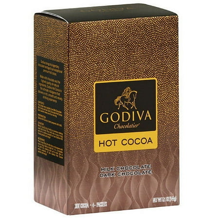 Godiva Hot Cocoa Sampler, 5.1 oz (Pack of 18)