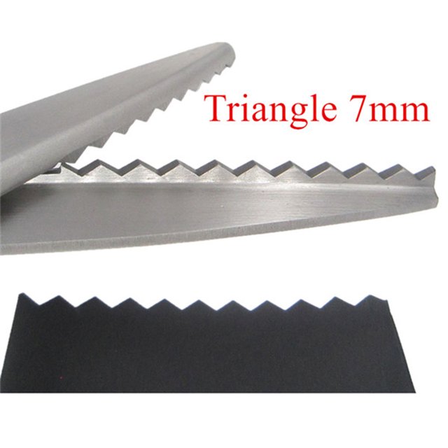 Tijeras De Costura Elegantes Herramienta Para El Hogar Sastre Zig Zag Textil DIY Tela De Tapicería Corte Artesanal
