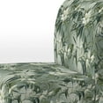 thumbnail image 4 of Designart "Elegant Bamboo In The Tropics II" Green Bamboo Upholstered Accent Chair - Tropical Arm Chair For Living Room, 4 of 5
