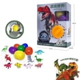 thumbnail image 3 of 1 Juego Mini Muñeca Torcida De Huevo | Doraemon Mario , Juguetes De Educación Temprana Dinosaurio Twist Egg Demon Slayer Monkey D.Luffy Baby Boys, 3 of 4