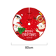 thumbnail image 2 of Feliz falda de árbol de Navidad, decoraciones rústicas para el hogar, decoración de granja para fiestas navideñas de Año Nuevo, 2 of 5