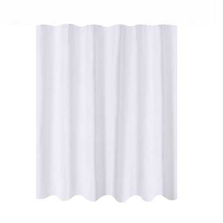 Tuscom Fabric Shower Curtain 72x65 Mildew Resistant Washable