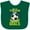 Green, variant on Inktastic Soccer Funny Goals Boys or Girls Baby Bib