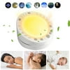 White Noise Machine for Sleeping & Relaxation, GIUGT Baby Sound Machine with Night Light, Timer & DIY Recording, 10 HIFI Non-Looping Soothing Nature Sounds for Home Travel Baby Kids & Adults