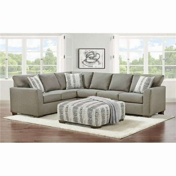 Neo Living NL702-TAUP-SEC Aaliyah Corner Sectional, Taupe