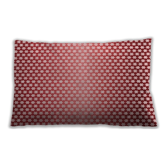 Ahgly Company Outdoor Rectangular Contemporary Lumbar Throw Pillow, 13 inch by 19 inch