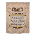 thumbnail image 2 of ThisWear Gifts for Grams Grams's Kitchen Full of Love Full of Food Full of Hugs Vertical House Flag Grams, 2 of 3