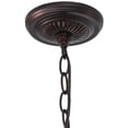 thumbnail image 4 of Meyda Tiffany 14719 Mahogany Bronze 8 Light 8-1/2" Wide Chandelier, 4 of 7