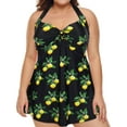thumbnail image 2 of HDE Women Swim Dress Tummy Control One-Pieces Swimwear Polka Dots 22, 2 of 2