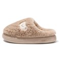 thumbnail image 4 of Pantuflas de felpa de invierno para hombre y mujer, pantuflas de algodón cálidas y antideslizantes para exteriores, pantuflas de piel mullidas y planas para el hogar, 4 of 5