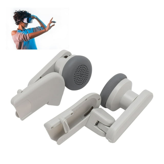 VR Headset Earmuffs, Comfortable Wear Easy Installation Professional Durable VR Headset Sound Collector for VR Headset Accessories