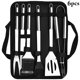 thumbnail image 2 of Juego de accesorios para barbacoa, tenedor profesional para parrilla, pinzas para alimentos, brocha para repostería, 2 of 8