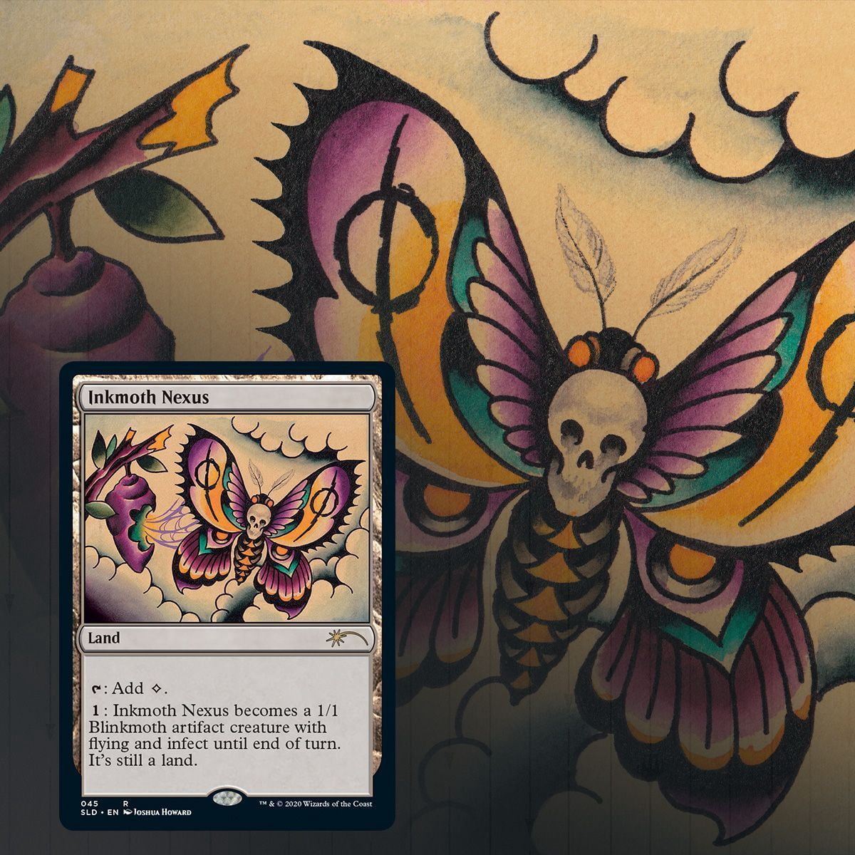 Magic: The Gathering TCG - Secret Lair Drop Series - Full Sleeves: The Tattoo Pack [Card Game, 2 Players]