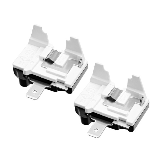 Unique Bargains 2 Pcs Protecteur de Surcharge pour Réfrigérateur Pièce de Rechange pour Compresseur, 1/4HP (180W)