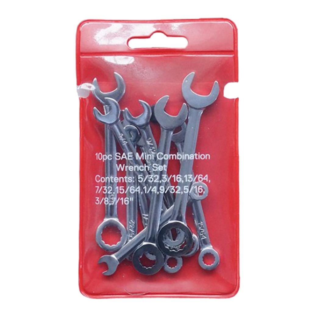 20x Steel Polished Ratchet Combination Wrench Set Metric and 4-11MM