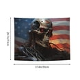 thumbnail image 6 of Kdxio Cyberpunk Skull American Flag Wall Hanging Tapestries Banner For Bedroom College Dorm Home Living Room Party Decor 29X37 In, 6 of 8