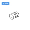 thumbnail image 3 of Unique Bargains Compression Spring, 5 Pack 304 Stainless Steel, 8mm OD, 0.8mm Wire, 10mm Length, 3 of 6
