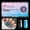 5, variant on Yihuala Mermaids Clear Fake Nails Stick On Nails Acrylic False Nails Glues on Nails Artificial Fingernail Gifts