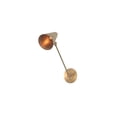 thumbnail image 4 of Wall Mid Century Modern Raw Brass Handmade Sputnik Wall light Fixture, 4 of 8